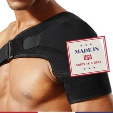 Komoko Shoulder Brace, Rotator Cuff Support Brace and Arm Sling for Pain Relief,