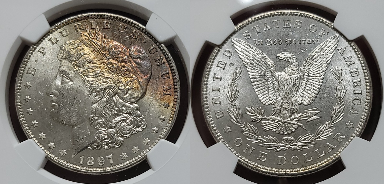 1897 $1 MS63 NGC