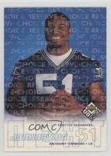 1998 Upper Deck UD Choice Domination Next Reserve Anthony Simmons Rookie RC 7rf