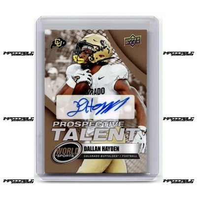 2025 Upper Deck World of Sports - #308 Dallan Hayden Rookie Auto