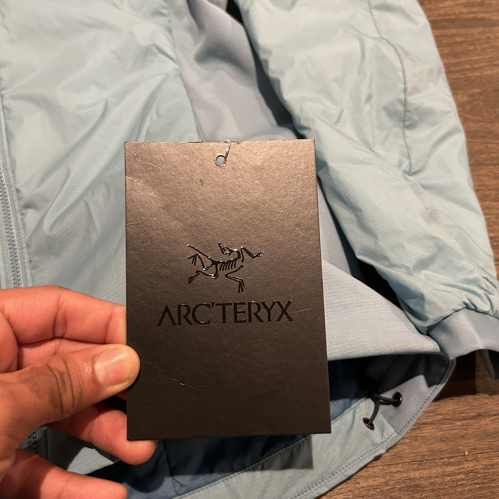 OFFER!! Arc’teryx Atom Hoody Jacket Solace Blue Women's XXS NWT thumbnail 8