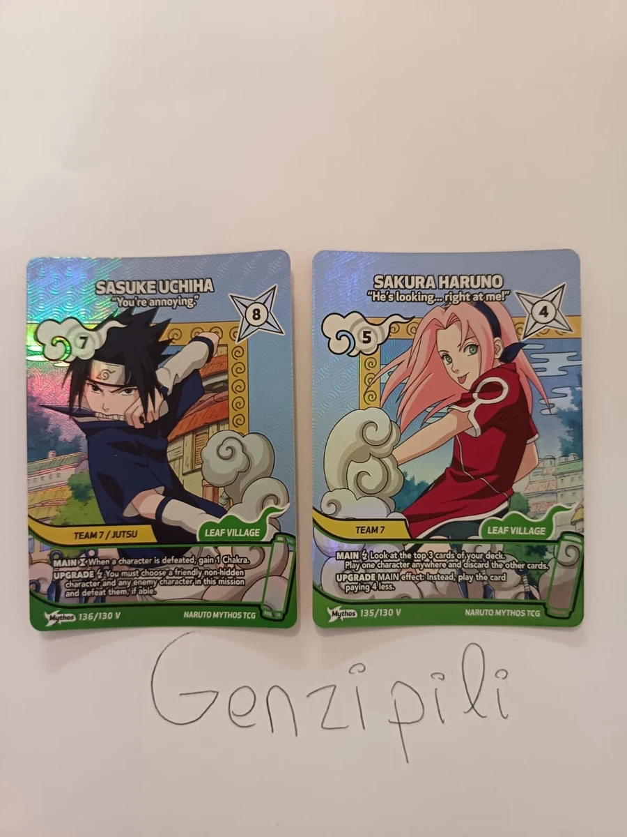 Naruto Sasuke In Individual Collectible Card Game Cards for sale