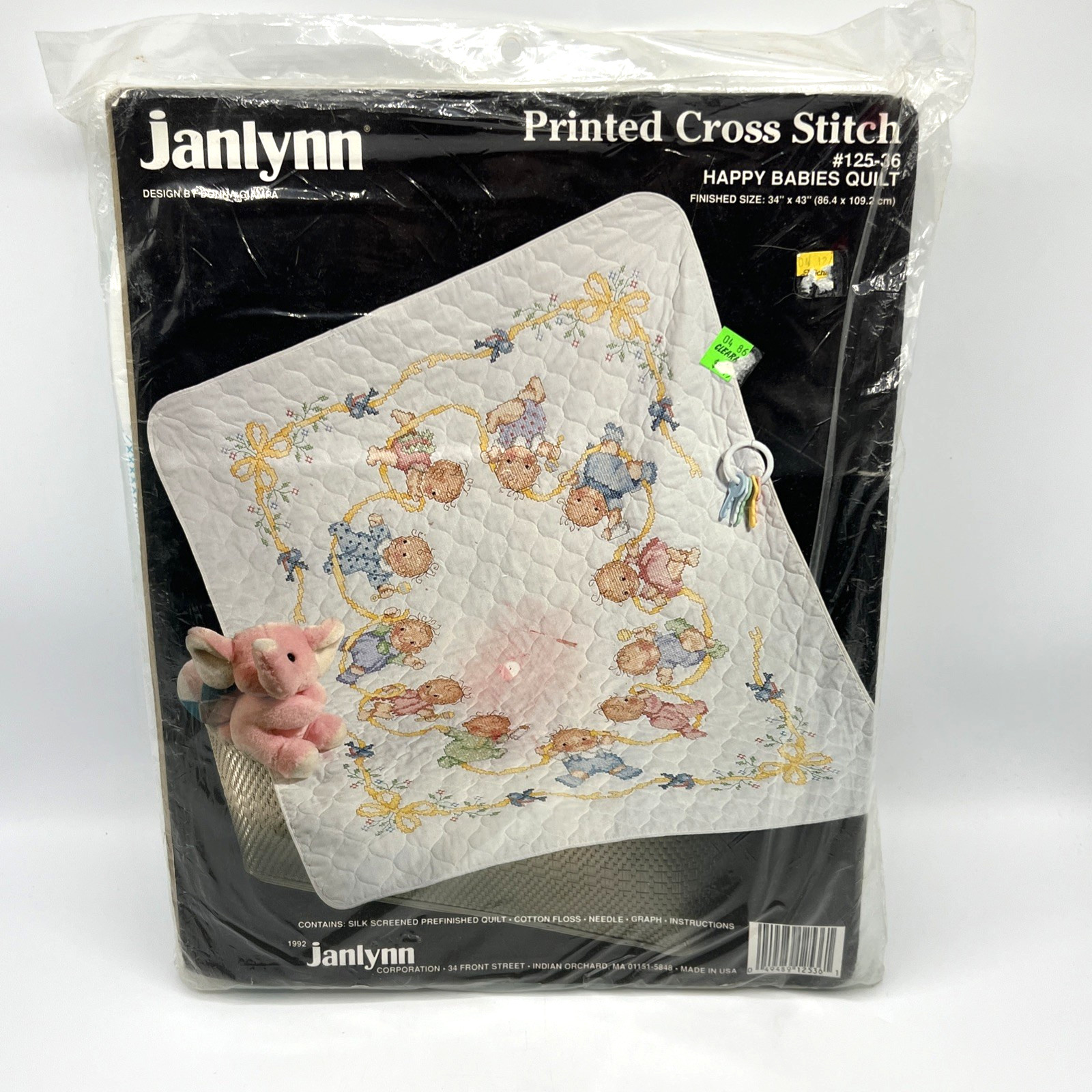 Quilt Happy Babies Vintage 1992