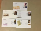 Five Israel after 2000 fdc with PERSONALITIES stamps