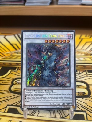 Yugioh Übel Des Yang Zing MP15-DE163 Secret Rare