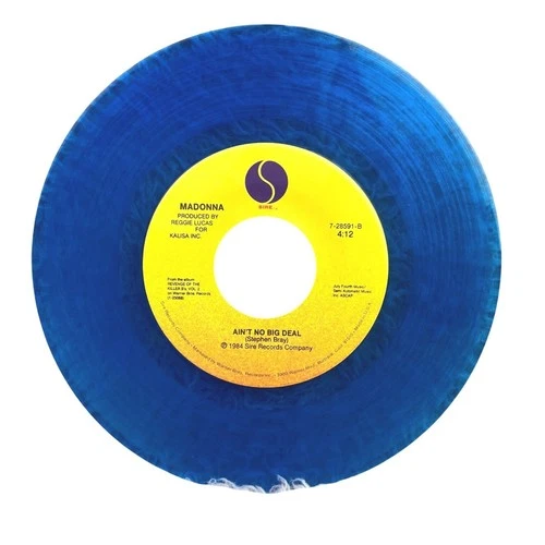 Vintage 1986 Madonna Record Vinyl 45 RPM Collectible Album