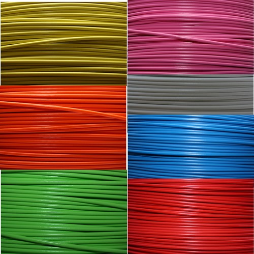 1Meter Hydraulic Brake Line Colors Blue, White, Red, Orange, Green Yellow Pink - Picture 1 of 7