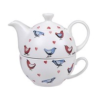 Alex Clark Lovebirds Tea For One Tea Pot Multi-colour - Same Day Dispatch Alex Clark Lovebirds Tea For One Tea Pot Multi-colour - Same Day Dispatch