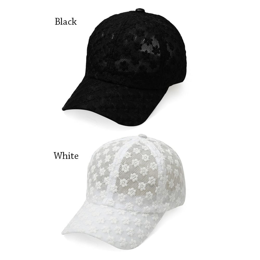 APL Berretto baseball pizzo fiore traspirante cappello da sole cavo protezione solare cappuccio