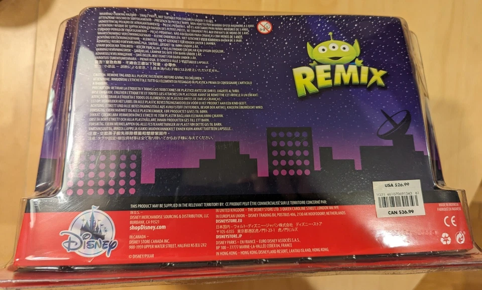 Disney Pixar Toy Story Alien Remix Figura de Lujo Nuevo en Caja Set Foto 2 de 3