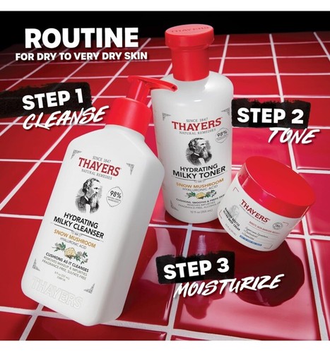 THAYERS Barrier Bestie Ultra Whip Face Cream Moisturizer Dry Skin 2Oz Ceramides - Picture 5 of 7