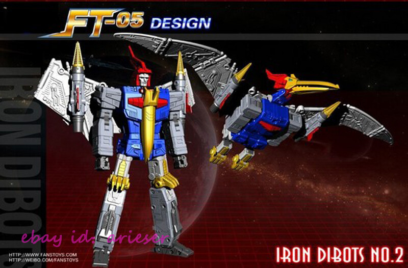 FT-05 Iron Dinobots No.2 Soar開封未使用 Transformers Fans Toys Ft-05 Masterpiece MP Swoop Soar