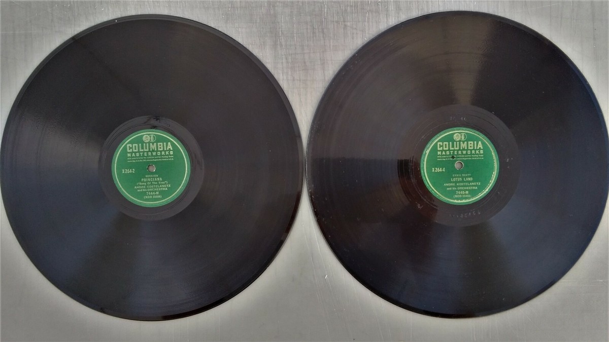 Exotic Music 78rpm 12-inch Set Columbia Records #X-264 Andre