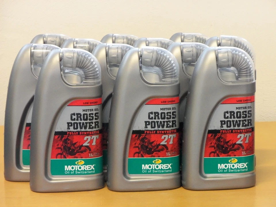 17,91€/l Motorex Cross Power 2T 12x 1 L vollsyn 2Takt Mischöl
