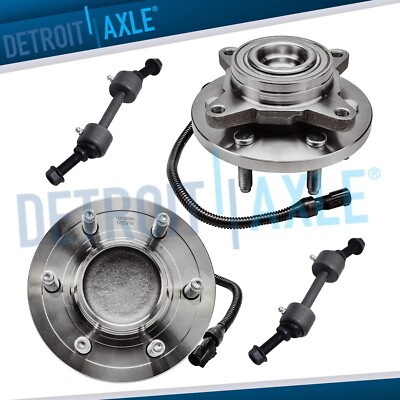 2WD Front Wheel Bearing and Hub Sway Bar for 2007-2010 Ford Expedition Navigator