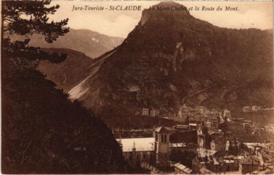 AK Saint Claude Mont Chabot und die Route du Mont (1265523)