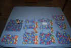 WOMENS GIRLS ~ SWIMSUIT / BATHING SUIT ~ BLUE w/ FLOWERS ~ NEW With TAGS  (LOT) — photo 1