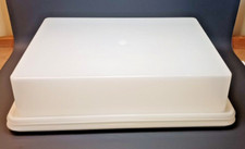 Tupperware Cake Keeper Carrier with Lid 622-2 623-1 Vintage