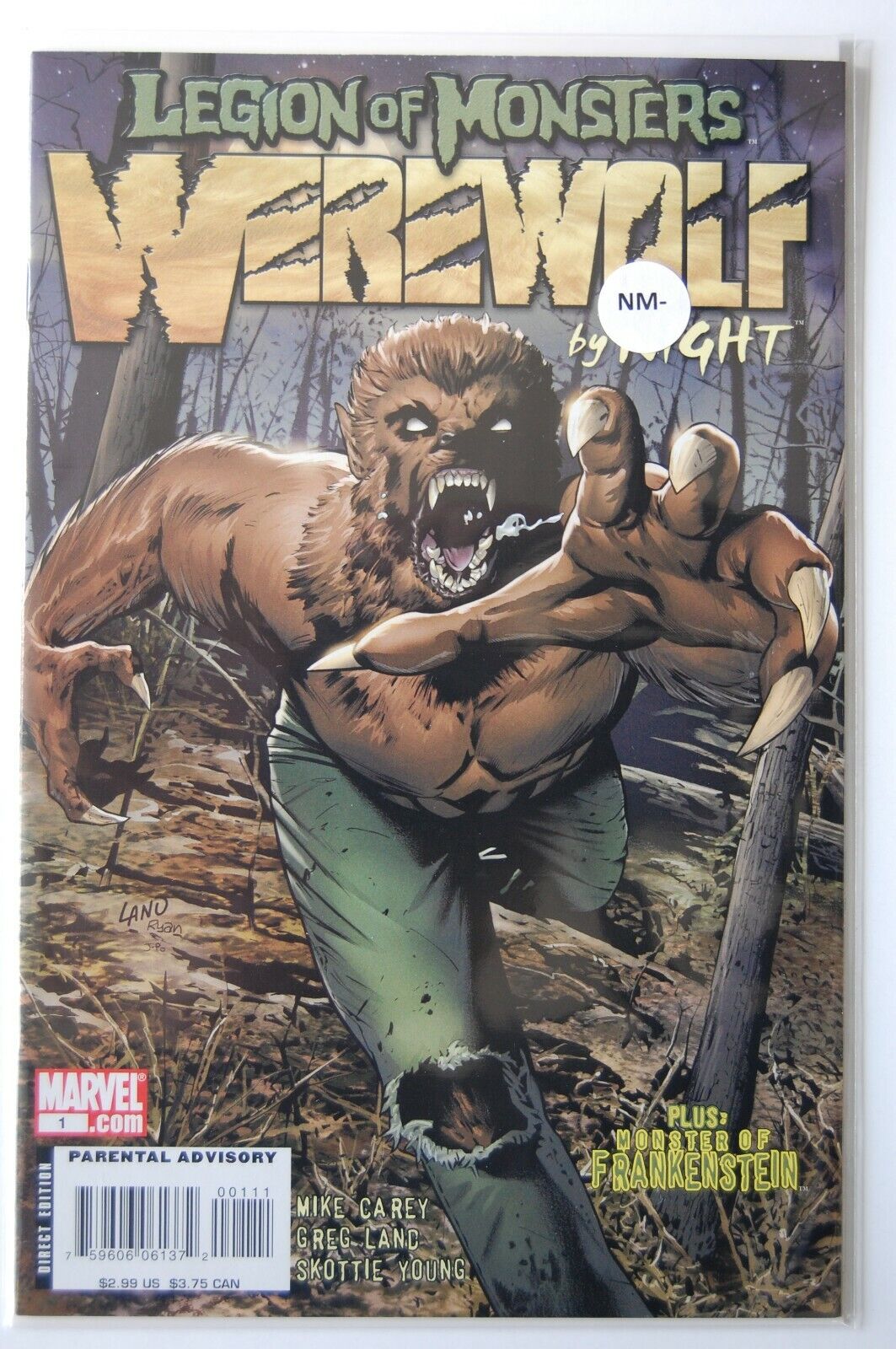 Legion of Monsters Werewolf by Night (2007 Marvel) comic books