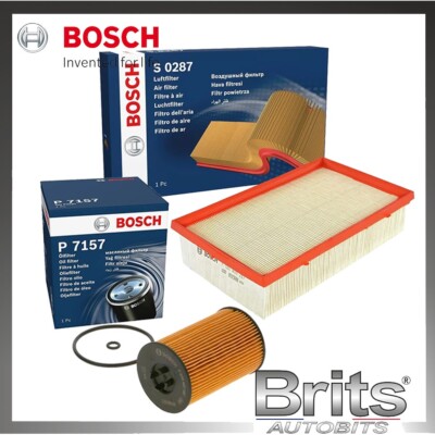 FOR SKODA OCTAVIA VRS 2.0 TDI MK3 2013-2021 BOSCH AIR OIL FILTERS SERVICE KIT