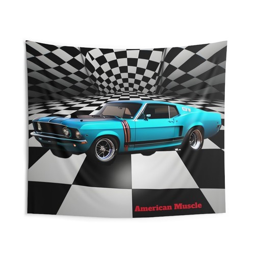 American Muscle Indoor Wall Tapestries - Picture 2 of 4