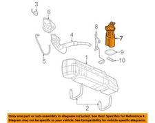 GM OEM 00-03 Escalade Fuel System Fuel System Components-Module 19369914