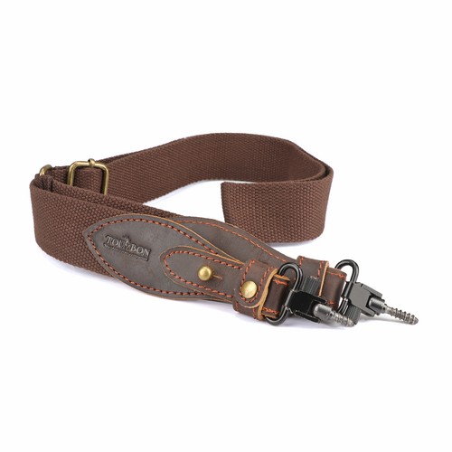 TOURBON Webbing&Leather Gun Sling Shotgun Strap Swivels Hunting-Multiple Choices - Picture 38 of 41