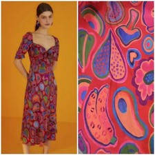 💕FARM RIO💕 Lisa Bodycon Midi Dress ~ XS