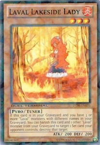 Laval Lakeside Lady - DT06-EN070 - Parallel Rare - Duel Terminal x3 - Near Mint