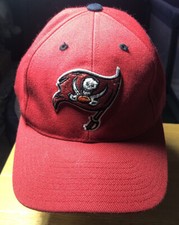 Logo Athletic Tampa Bay Buccaneers Hat red Cap Strapback logo NFL Men  s