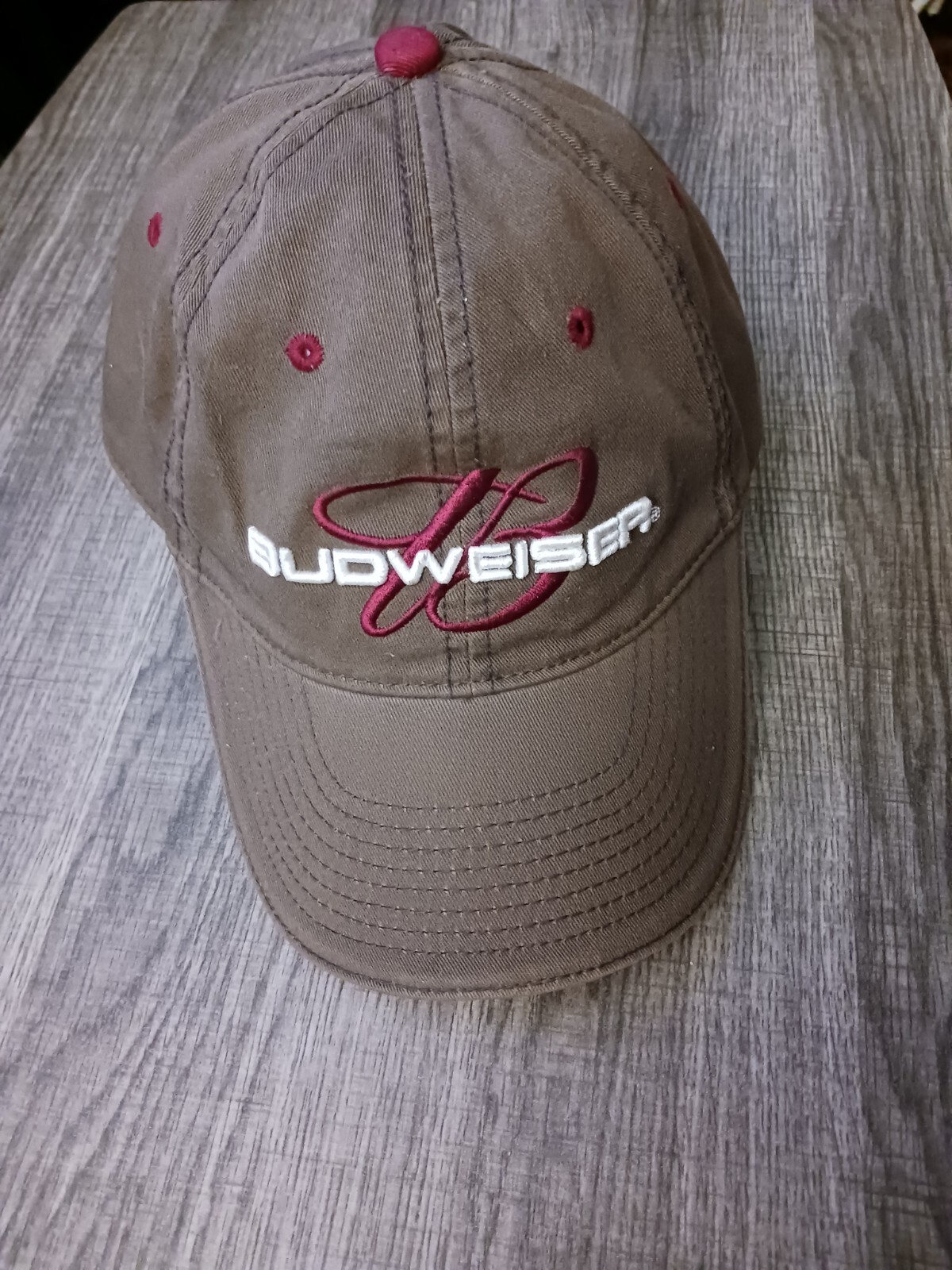 Budweiser Embroidered Strap Adjustable Adult Hat/… - image 7