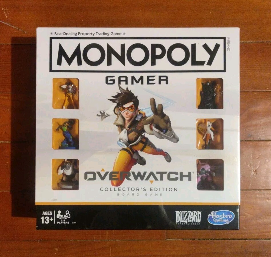 Monopoly Gamer Overwatch Collector’s Edition – Board Game For Ages 13+, Gift For Overwatch Fans
