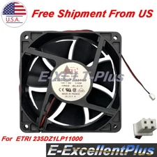 1PCS For ETRI 235DZ1LP11000 AC Axial Cooling Fan 2-Pin 12VDC 5.52W 120*120*38mm