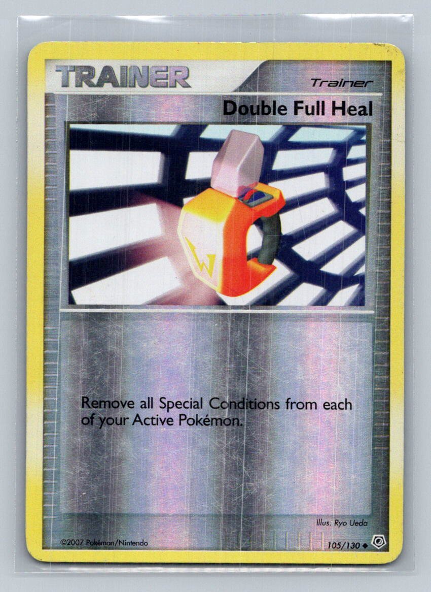 Double Full Heal Diamond and Pearl 105/130 Near Mint NM Reverse Holo