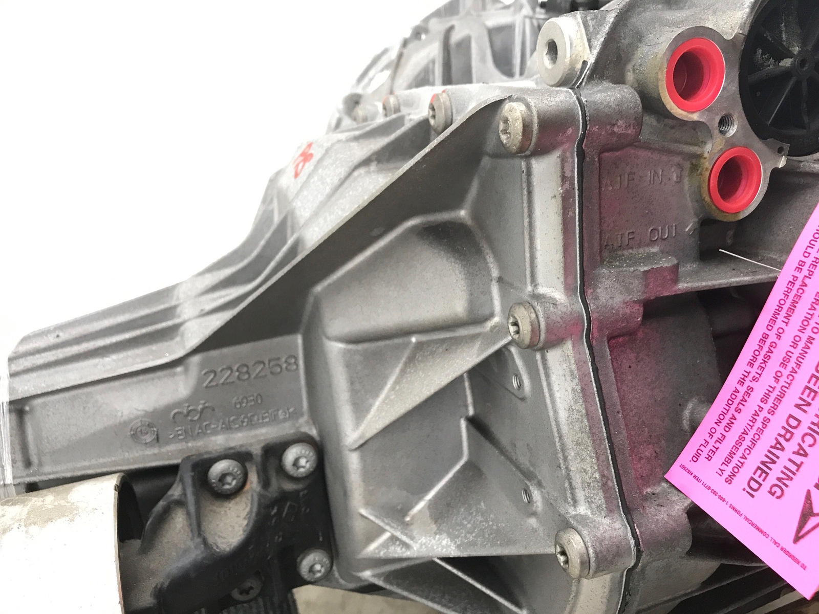 2017-2020 FERRARI GTC4LUSSO AUTOMATIC TRANSMISSION GEARBOX 17k MILES 321441 OEM