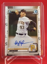 2020 Bowman Chrome Logan Hofmann RC 1st Bowman Auto