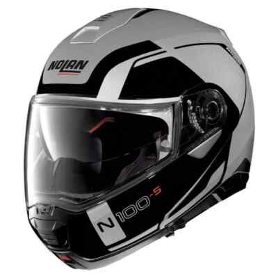 Nolan N100-5 Flip up Helmet Consistency Motorcycle Helmet Matt Silver 21 - XL | eBay Nolan N100-5 Flip up Helmet Consistency Motorcycle Helmet Matt Silver 21 - XL | eBay