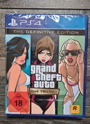 GTA - Grand Theft Auto: The Trilogy - The Definitive Edition PS4 Sammlung 