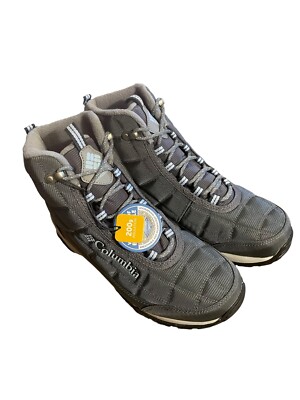 Columbia Firecamp Women's Black Waterproof Hiking Boots Sz10 # BL1766-010