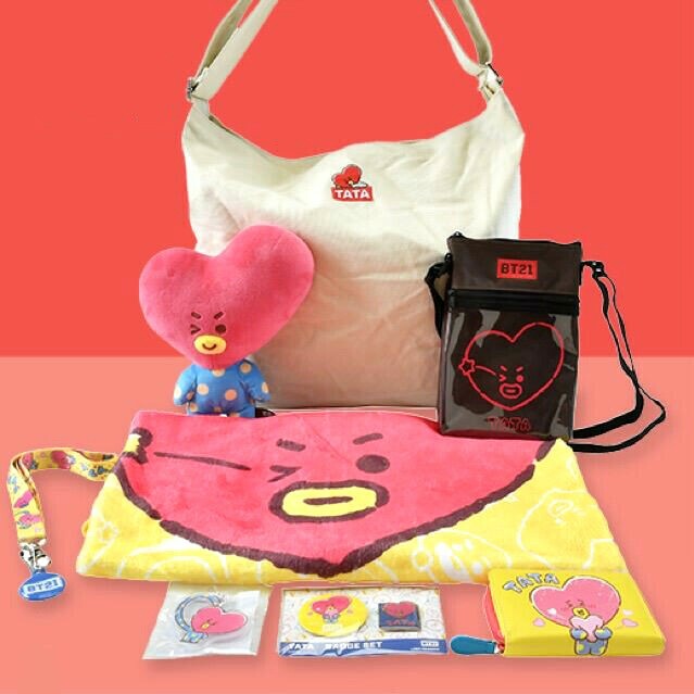 防弾少年団(BTS) - 【日本限定】2021 Summer Happy Bag 【TATA】 BT21 Summer HAPPY BAG 2021 Japan Limited RJ Line Friends New