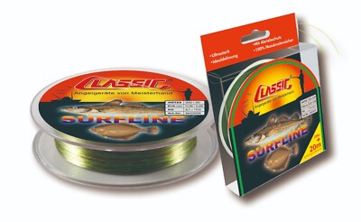 Classic Brandungsschnur Surfline 220 m 0,28-0,58 mm o. 0,33-0,58 mm Taperline