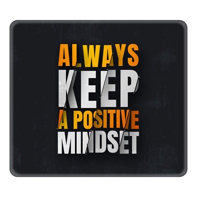  Mouse Pad - Motivational Quote Printed -  Rubberized Non slippery or Custom it!