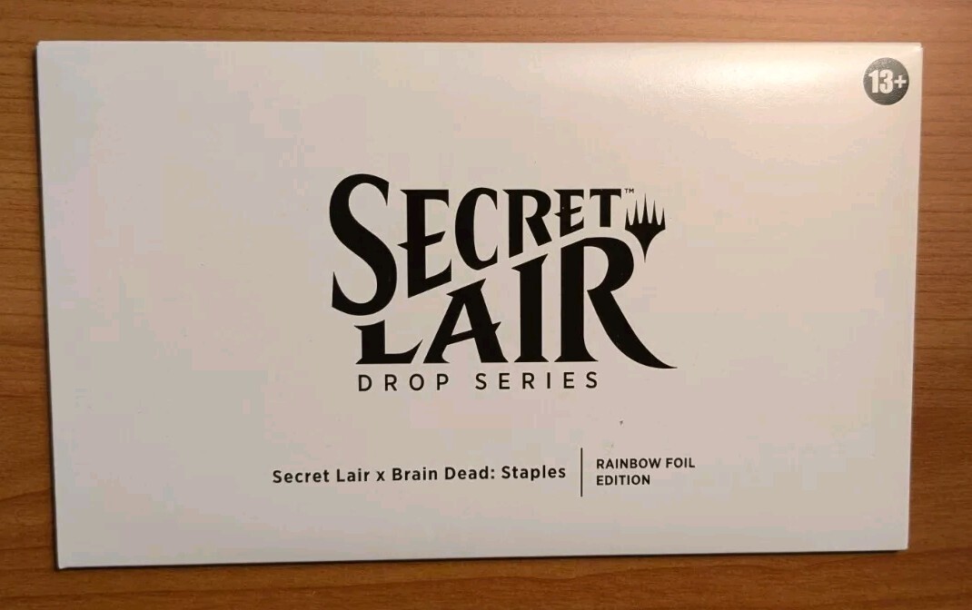 Secret Lair x Brain Dead: Staples FOIL sealed mtg magic the