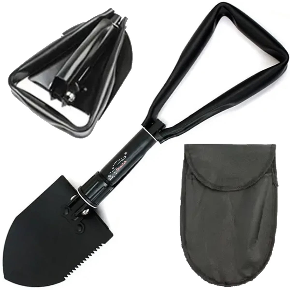 Heavy Duty Compact Army Folding Spade Shovel Camping Hiking Survival Mini Tool