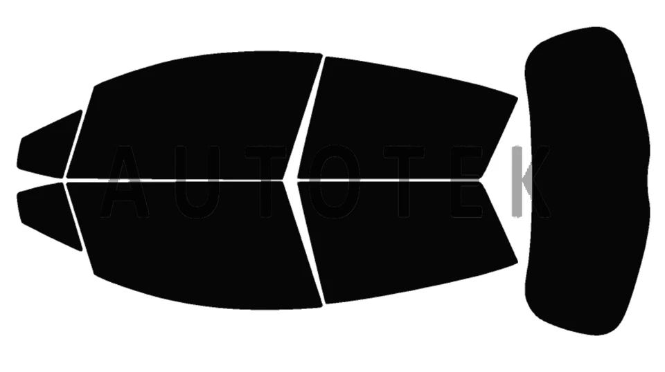 Película de ventana precortada cualquier pantalla de tinte para Toyota Yaris 4 puertas hatchback 2012-2018 Foto 2 de 4