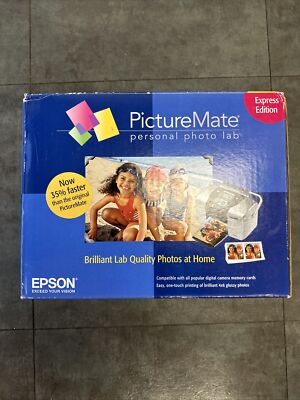 Epson PictureMate Personal Photo Lab Inkjet Printer Sealed! C110623001