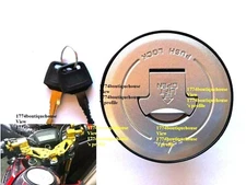 Fuel Gas Tank Cap For Motorcycle Honda VTX1800R VTX1800 R1 R2 R3 Retro 02-08 USA