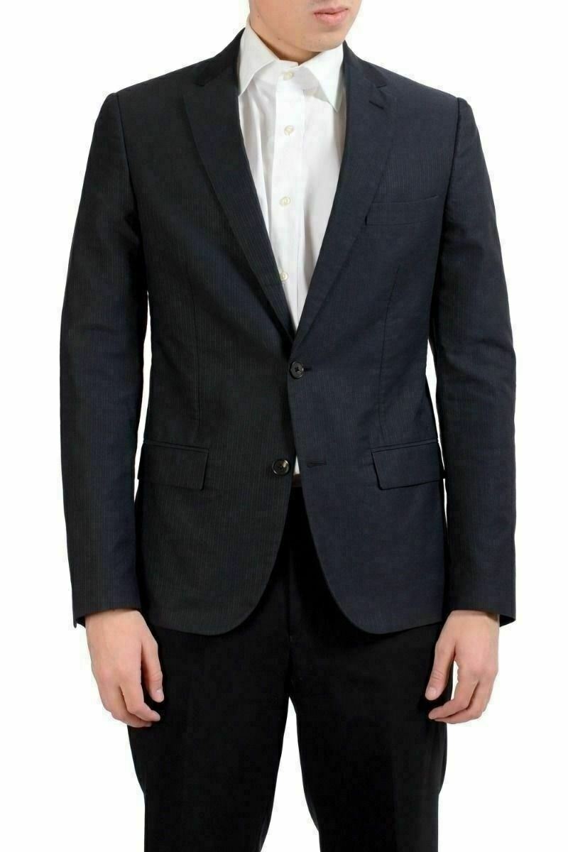 Maison Martin Margiela 14 Slim Mens Striped Blazer Sport Coat US 38 IT 48 64590₽