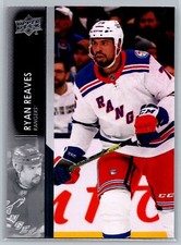 Ryan Reaves 2021-22 Upper Deck HOCKEY #605 New York Rangers