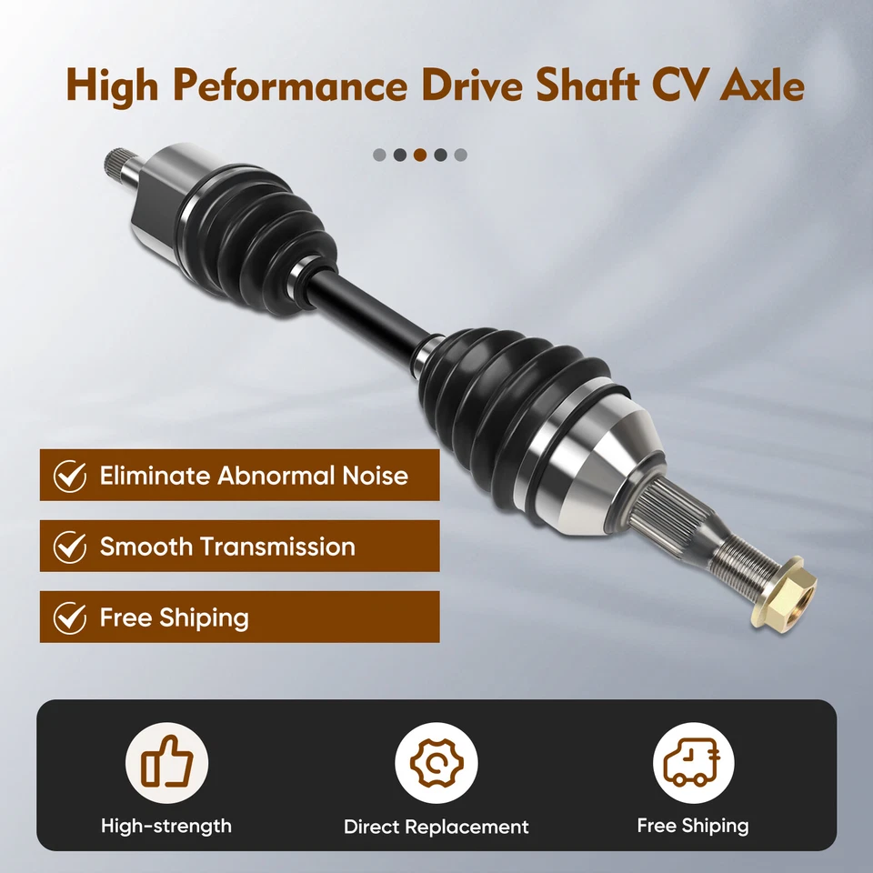 Par de ejes delanteros para Buick Century 3,1 L 2000-2005 Regal 3,8 L 1998-2004 CV Foto 2 de 4